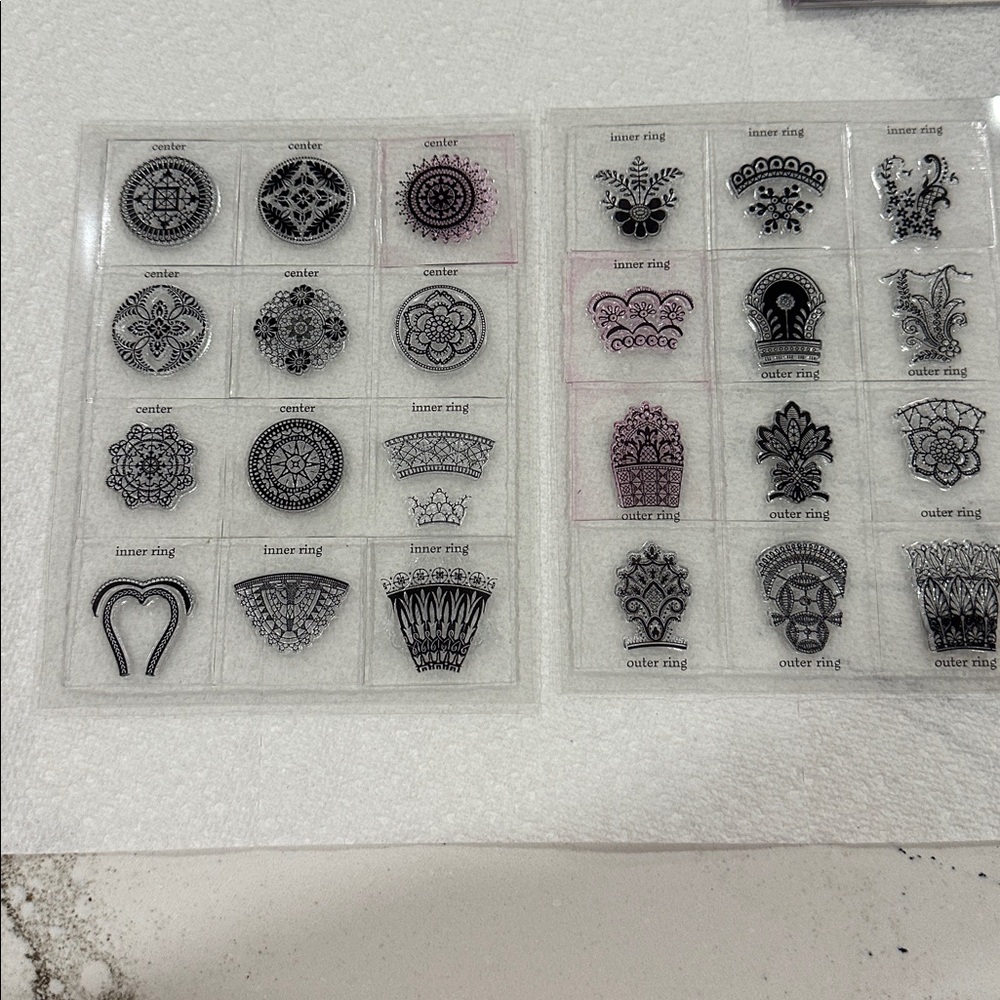 Clear Stamp Collection with Floral and Sentiment Designs - Picture 6 of 9